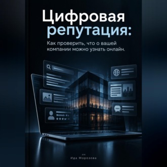 Обложка книги «Цифровая репутация. Как проверить, что о вашей компании можно узнать онлайн»