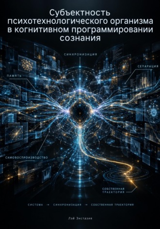 Обложка книги «Субъектность психотехнологического организма в когнитивном программировании сознания»