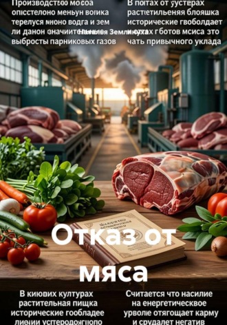 Обложка книги «Отказ от мяса»