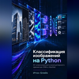 Обложка книги «Классификация изображений на Python. От классического компьютерного зрения до CNN и AlexNet»