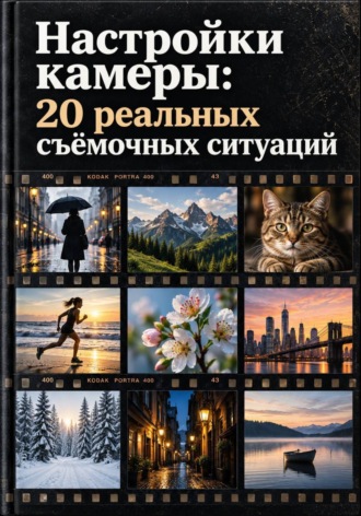 Обложка книги «Настройки камеры: 20 реальных съёмочных ситуаций»