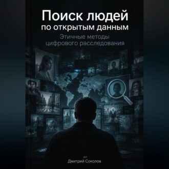Обложка книги «Поиск людей по открытым данным: Этичные методы цифрового расследования»