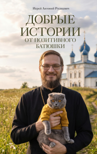 Обложка книги «Добрые истории от Позитивного батюшки»
