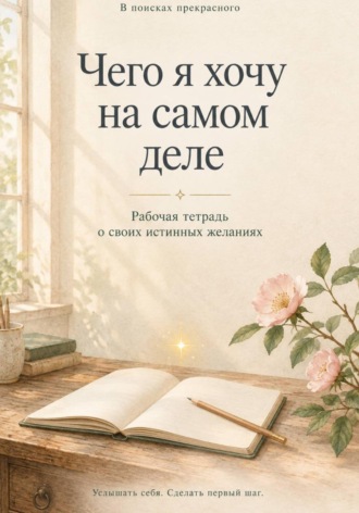 Обложка книги «Чего я хочу на самом деле. Рабочая тетрадь о своих истинных желаниях»