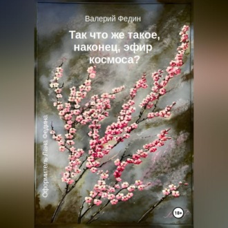 Обложка книги «Так что же такое, наконец, эфир космоса?»