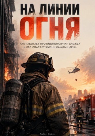 Обложка книги «На линии огня: Как работает противопожарная служба и кто спасает жизни каждый день»