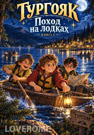 Обложка книги «Тургояк. Поход на лодках»