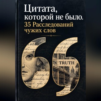 Обложка книги «Цитата, которой не было. 35 Расследований чужих слов»