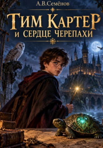 Обложка книги «Тим Картер и Сердце Черепахи»