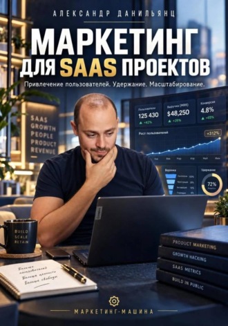 Обложка книги «Маркетинг для SAAS проектов»