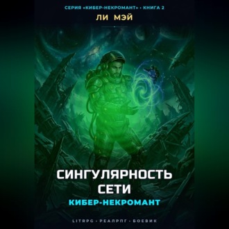 Обложка книги «Кибер-некромант. Сингулярность сети»
