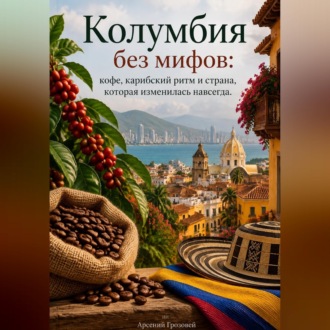 Обложка книги «Колумбия без мифов: кофе, карибский ритм и страна, которая изменилась навсегда»