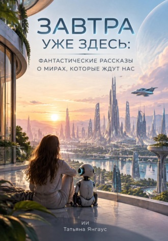 Обложка книги «Завтра уже здесь: фантастические рассказы о мирах, которые ждут нас»