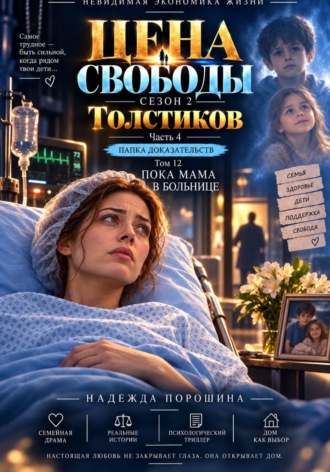 Обложка книги «ЦЕНА СВОБОДЫ. СЕЗОН 2. Толстиков. Часть 4. Папка доказательств. Том 12. Пока мама в больнице»