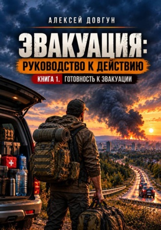 Обложка книги «Эвакуация: руководство к действию. Книга 1. Готовность к эвакуации»
