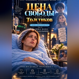 Обложка книги «ЦЕНА СВОБОДЫ. СЕЗОН 2. Толстиков. Часть 4. Папка доказательств. Том 12. Пока мама в больнице»