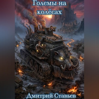 Обложка книги «Големы на гусеницах»