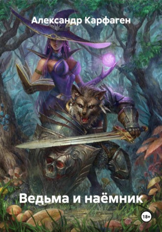 Обложка книги «Ведьма и наёмник»