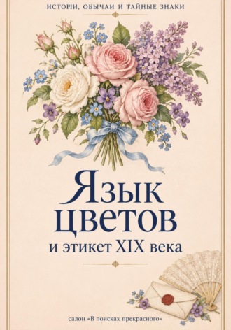 Обложка книги «Язык цветов и этикет XIX века»