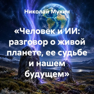 Обложка книги ««Человек и ИИ: разговор о живой планете, ее судьбе и нашем будущем»»