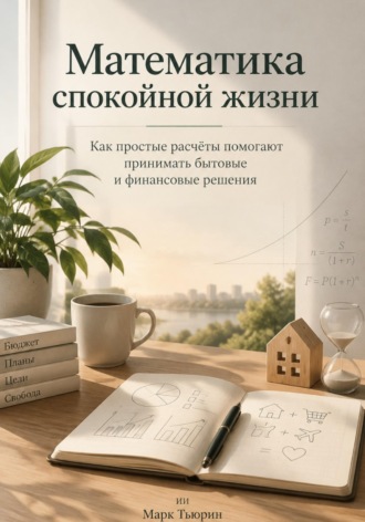 Обложка книги «Математика спокойной жизни: Как простые расчёты помогают принимать бытовые и финансовые решения»