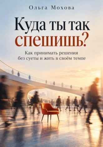 Обложка книги «Куда ты так спешишь? Как принимать решения без суеты и жить в своём темпе»