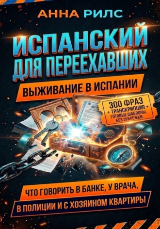 Обложка книги «ИСПАНСКИЙ ДЛЯ ПЕРЕЕХАВШИХ. Выживание в Испании»