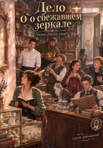 Обложка книги «Дело о сбежавшем зеркале»