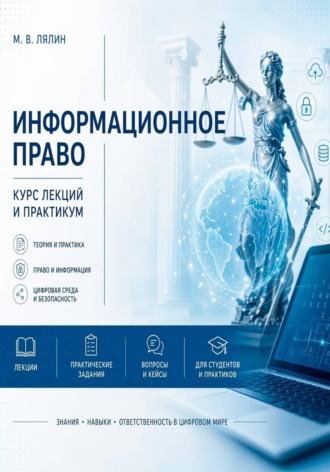 Обложка книги «Информационное право. Курс лекций и практикум»