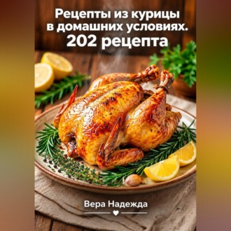 Обложка книги «Рецепты из курицы в домашних условиях. 202 рецепта»