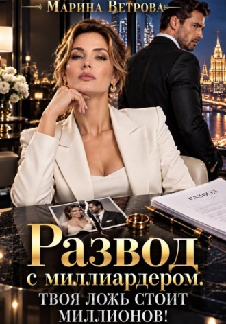 Обложка книги «Развод с миллиардером. Твоя ложь стоит миллионов!»
