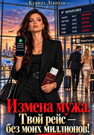 Обложка книги «Измена мужа. Твой рейс — без моих миллионов!»