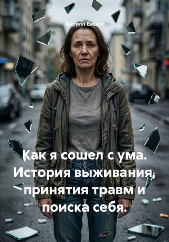 Обложка книги «Как я сошел с ума. История выживания, принятия травм и поиска себя.»