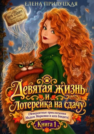 Обложка книги «Девятая жизнь и лотерейка на сдачу (невероятные приключения Мадам Морковки и кота Бандита)»