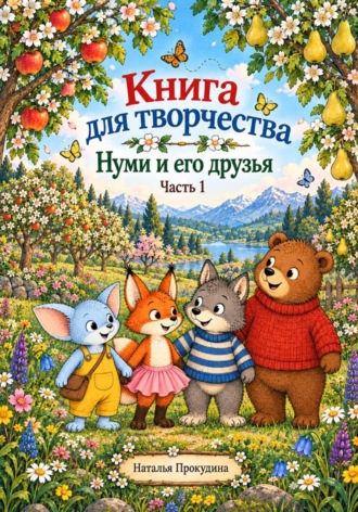Обложка книги «Книга для творчества. Нуми и его друзья.»