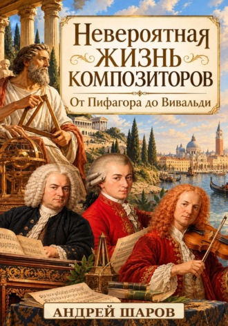 Обложка книги «Невероятная жизнь композиторов. От Пифагора до Вивальди»