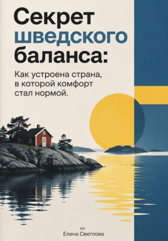 Обложка книги «Секрет шведского баланса. Как устроена страна, в которой комфорт стал нормой»