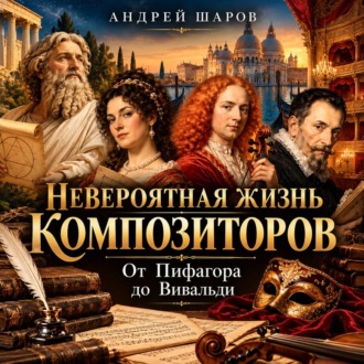 Обложка книги «Невероятная жизнь композиторов. От Пифагора до Вивальди»
