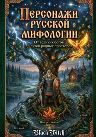 Обложка книги ««Персонажи русской мифологии: От великих богов до духов родных просторов»»