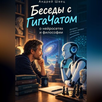 Обложка книги «Беседы с ГигаЧатом: о нейросетях и философии»