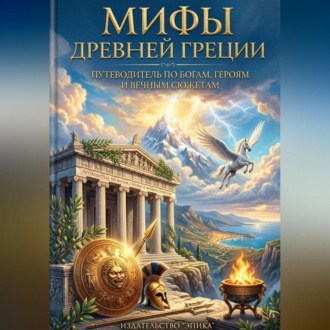 Обложка книги «Мифы Древней Греции: Путеводитель по богам, героям и вечным сюжетам»