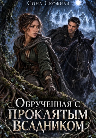 Обложка книги «Обрученная с проклятым всадником»