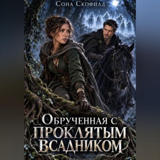 Обложка книги «Обрученная с проклятым всадником»