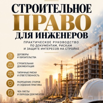 Обложка книги «Строительное право для инженера»