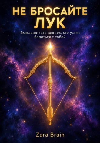 Обложка книги «НЕ БРОСАЙТЕ ЛУК - Бхагавад-гита для тех, кто устал бороться с собой.»