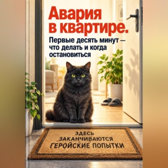 Обложка книги «Авария в квартире. Первые десять минут — что делать и когда остановиться»