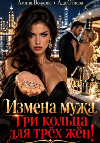 Обложка книги «Измена мужа. Три кольца для трёх жён!»
