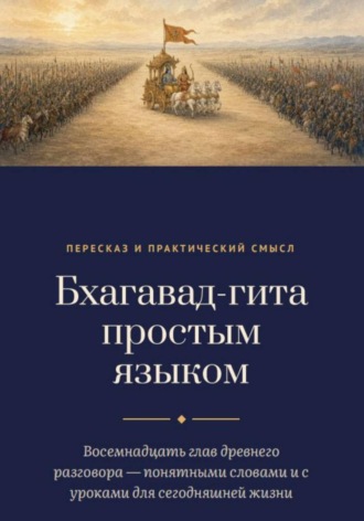 Обложка книги «Бхагавад-гита простым языком»