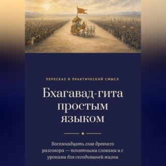 Обложка книги «Бхагавад-гита простым языком»