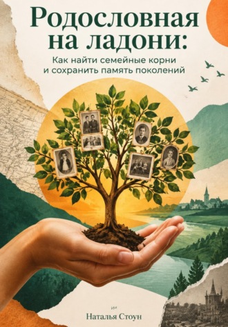 Обложка книги «Родословная на ладони: Как найти семейные корни и сохранить память поколений»